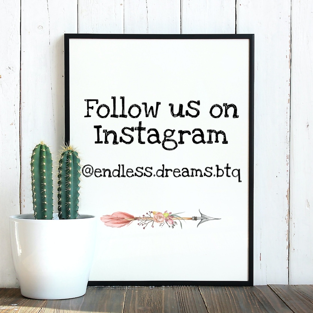 JOIN US ON INSTAGRAM